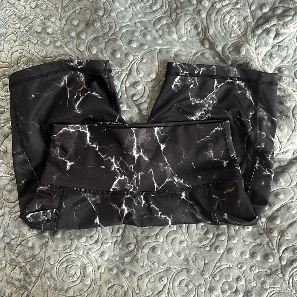 Buffbunny Limitless Biker Short (S) Black Marble